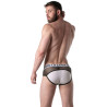 LEADER Slip en mesh LOADED Noir-Blanc